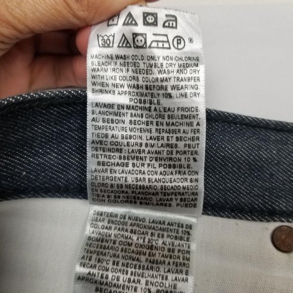 Levi's 501 Straight Fit Men's Jeans 35x30 - Picture 7 of 10